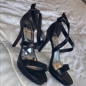 Size 8, black heels